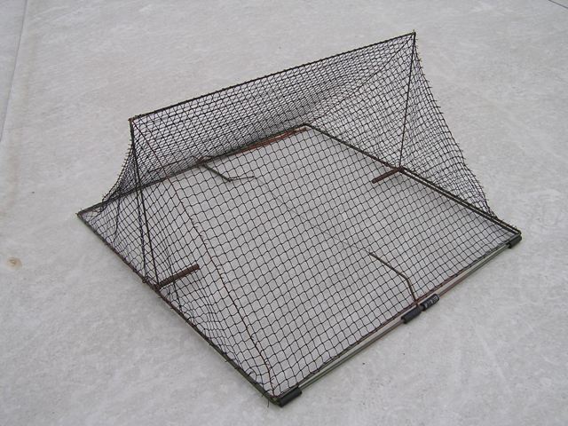 TW45 - Tent spring trap for trapping waders - without a netting bottom.
